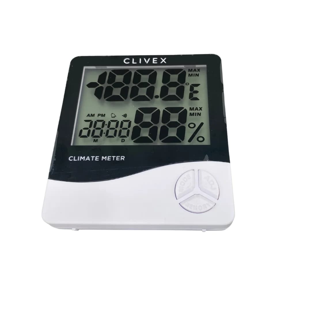 Termohigrometro Clivex Climate Meter